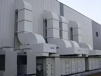 Ventiladores centrífugos curvados hacia atrás de alta eficiencia para ventilación moderna